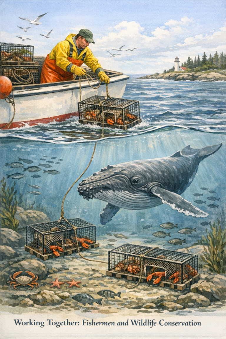 How Lobstermen and Scientists Are Saving Endangered Whales