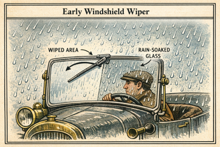 The Woman Who Invented the Windshield Wiper