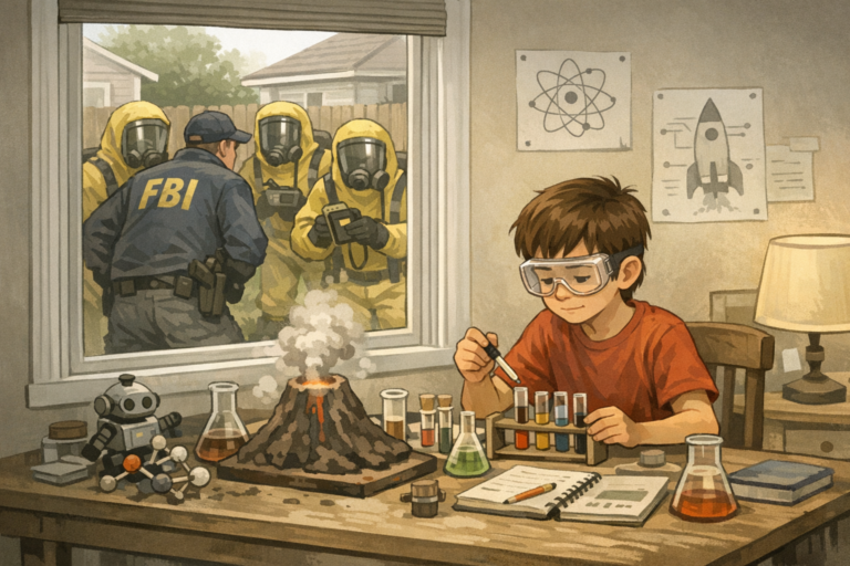 Teen’s Science Experiment Sparks Unexpected FBI and Hazmat Visit