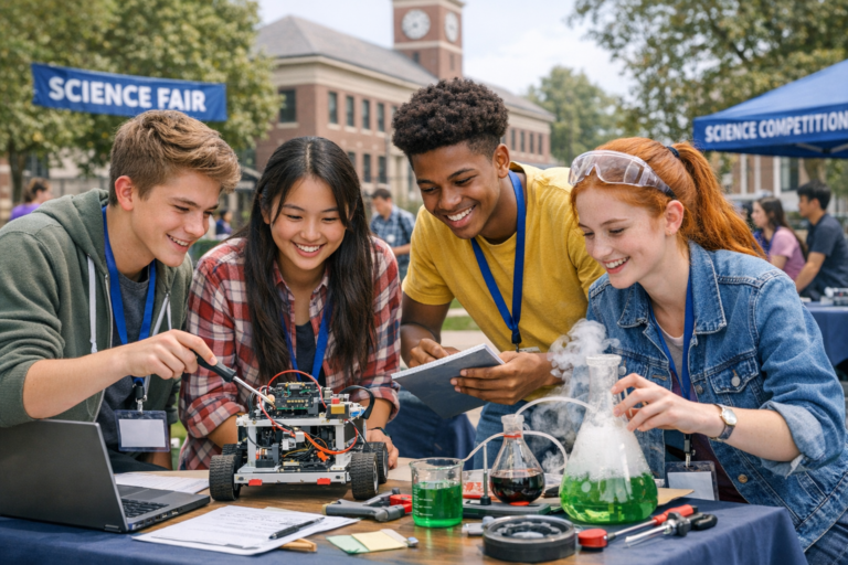 How Manistee High’s Science Olympiad Team Showed Their Skills