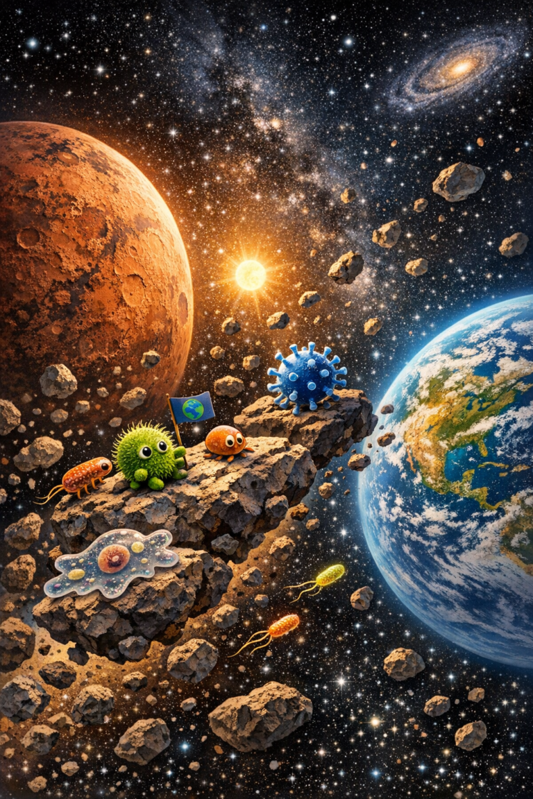 Did Life on Earth Start From Microbes Traveling From Mars?