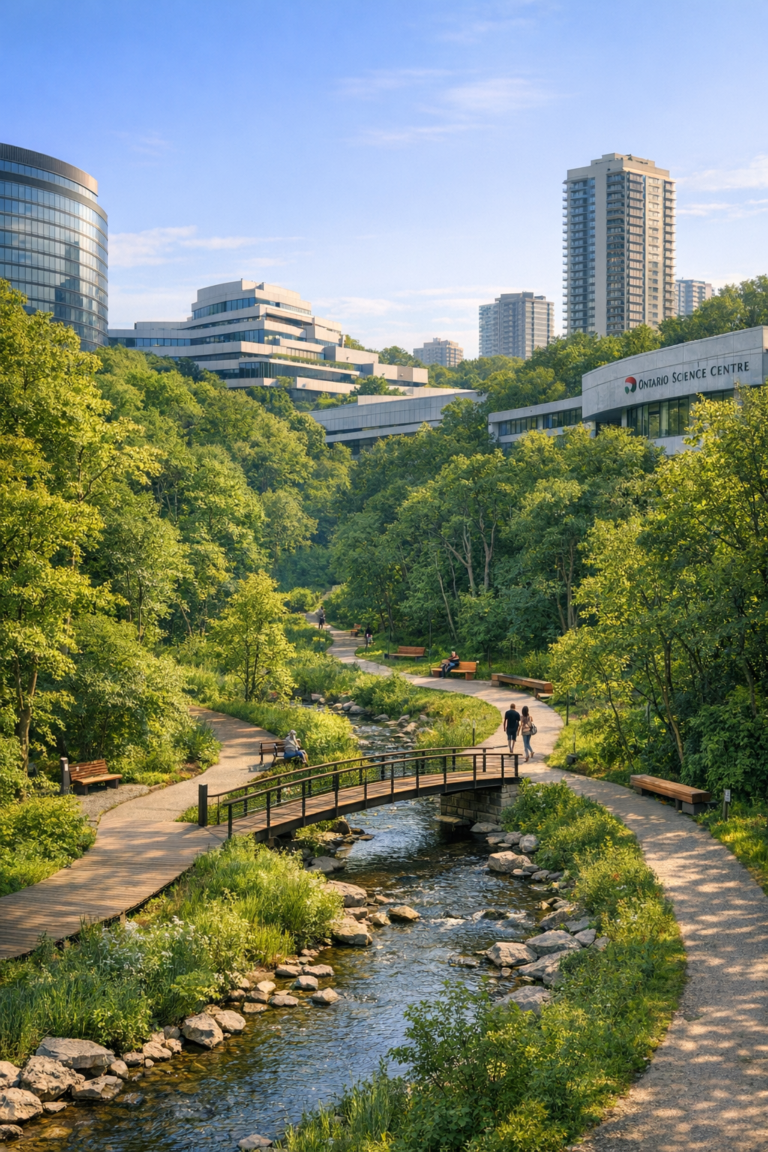 Future Ideas for Ontario Science Centre’s Big Ravine Site