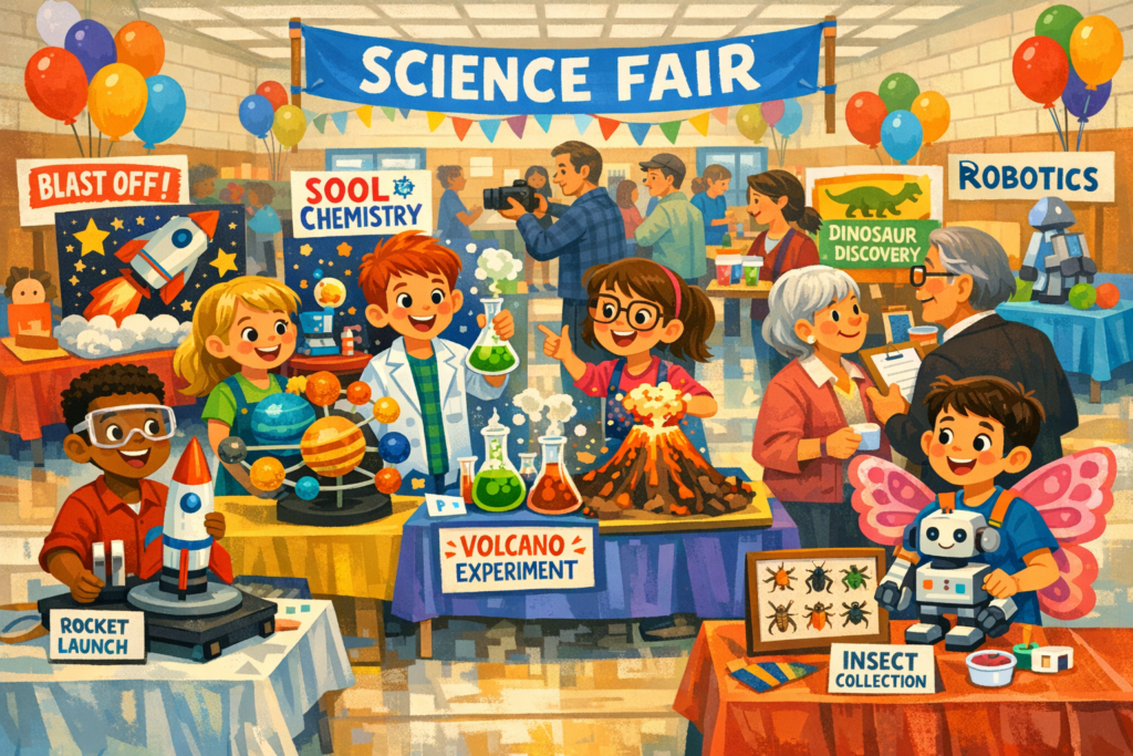 Bright Young Minds Gather for West Virginia Science Fair